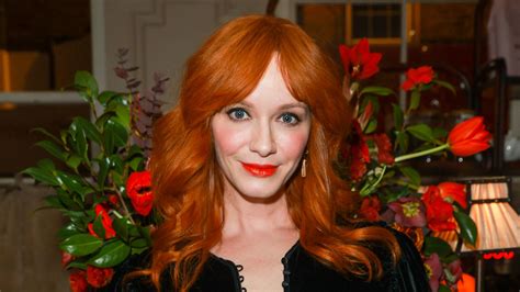 nudechristina hendricks|Christina Hendricks sets pulses racing with latest swimsuit photos